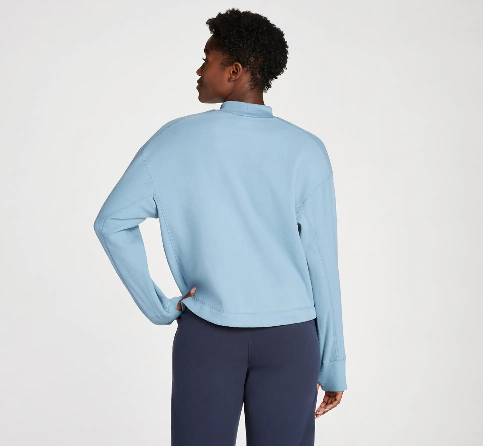Women's Fleece Crew - Image 4